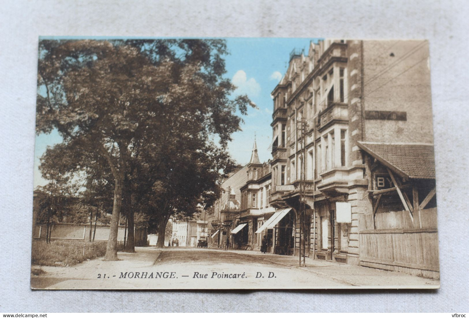 Morhange, rue Poincaré, Moselle 57