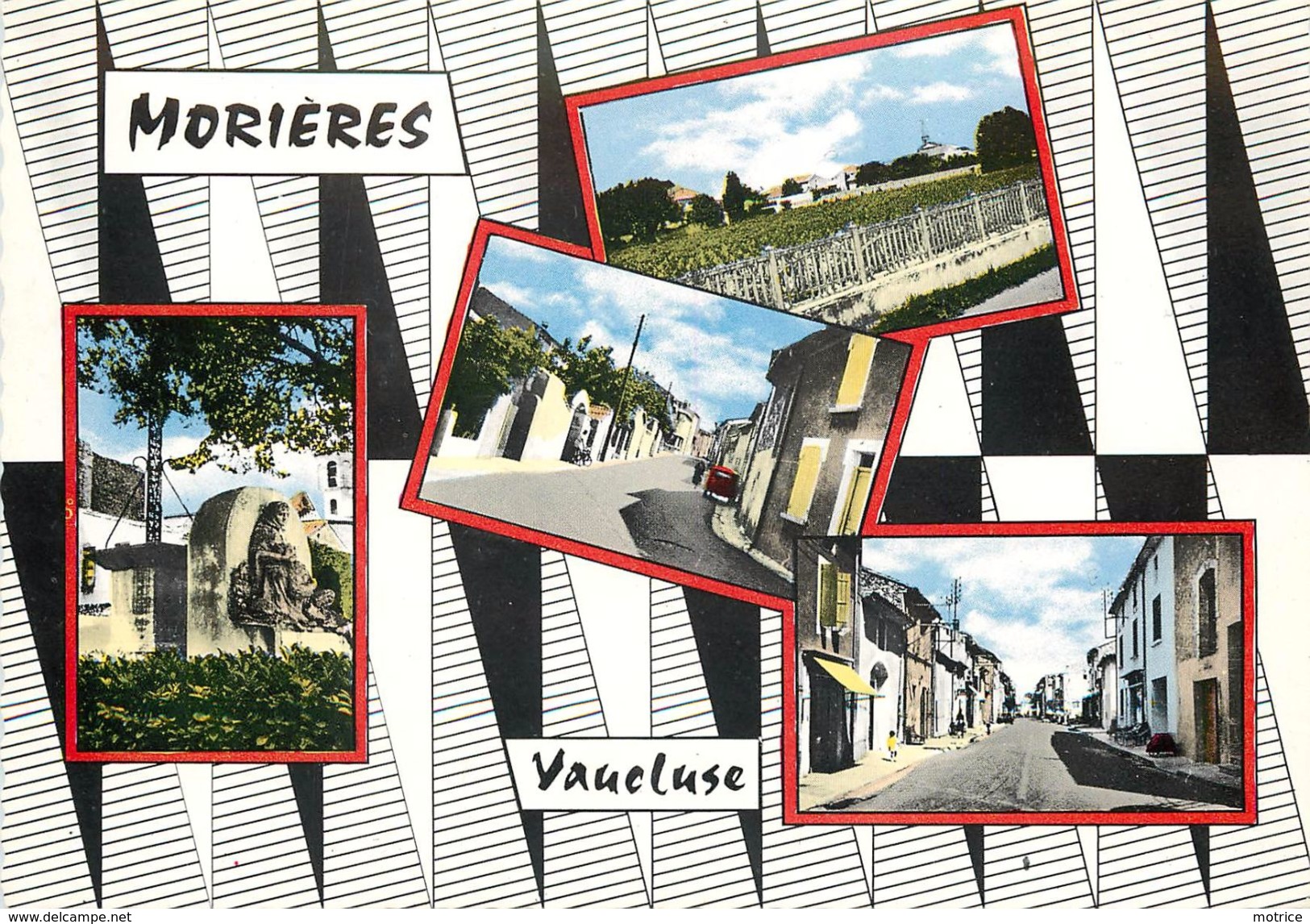 MORIERES LES AVIGNON - carte multi vues.