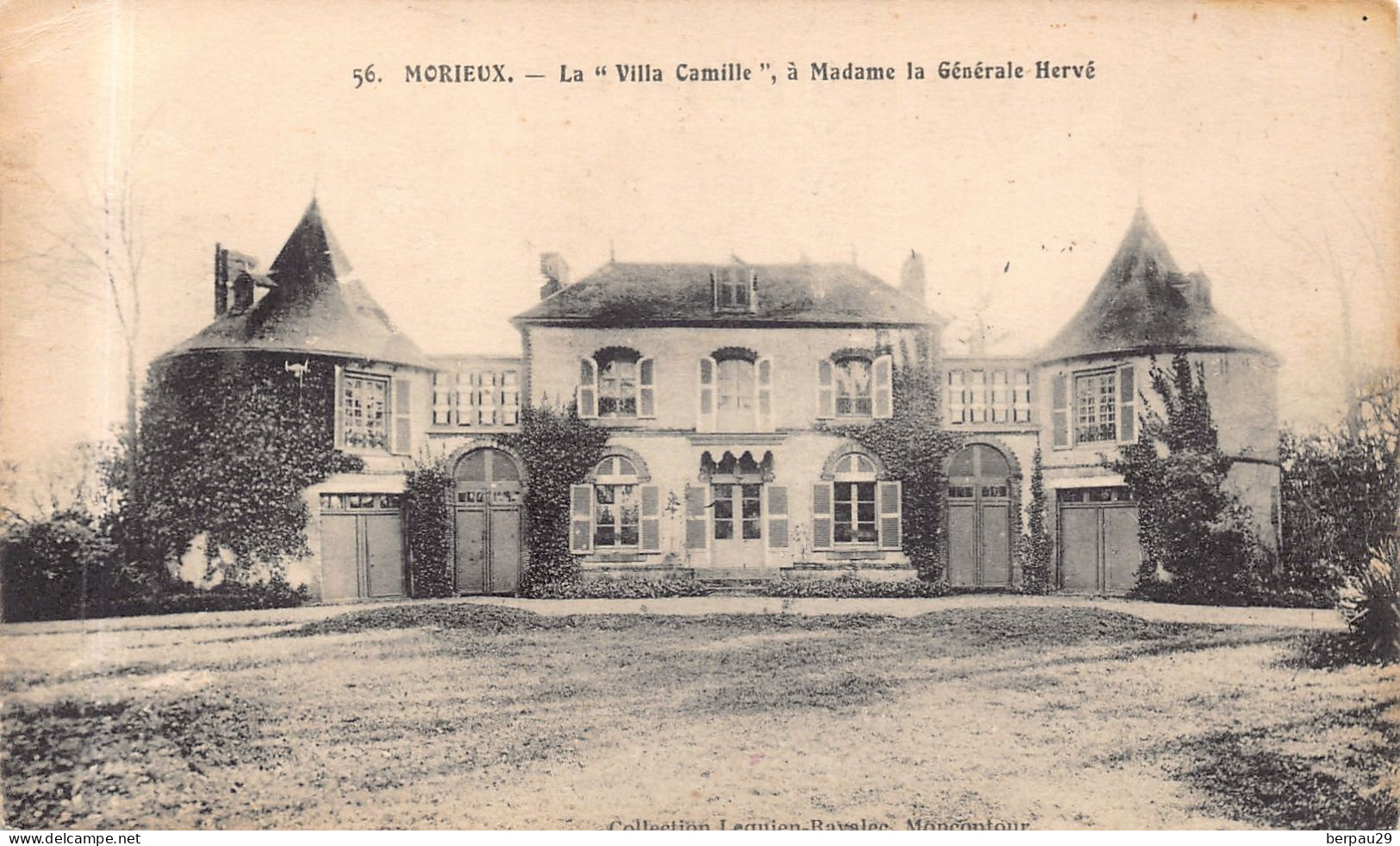 MORIEUX   ( 22 )  -  La Villa " Camille " à Madame la Générale Hervé