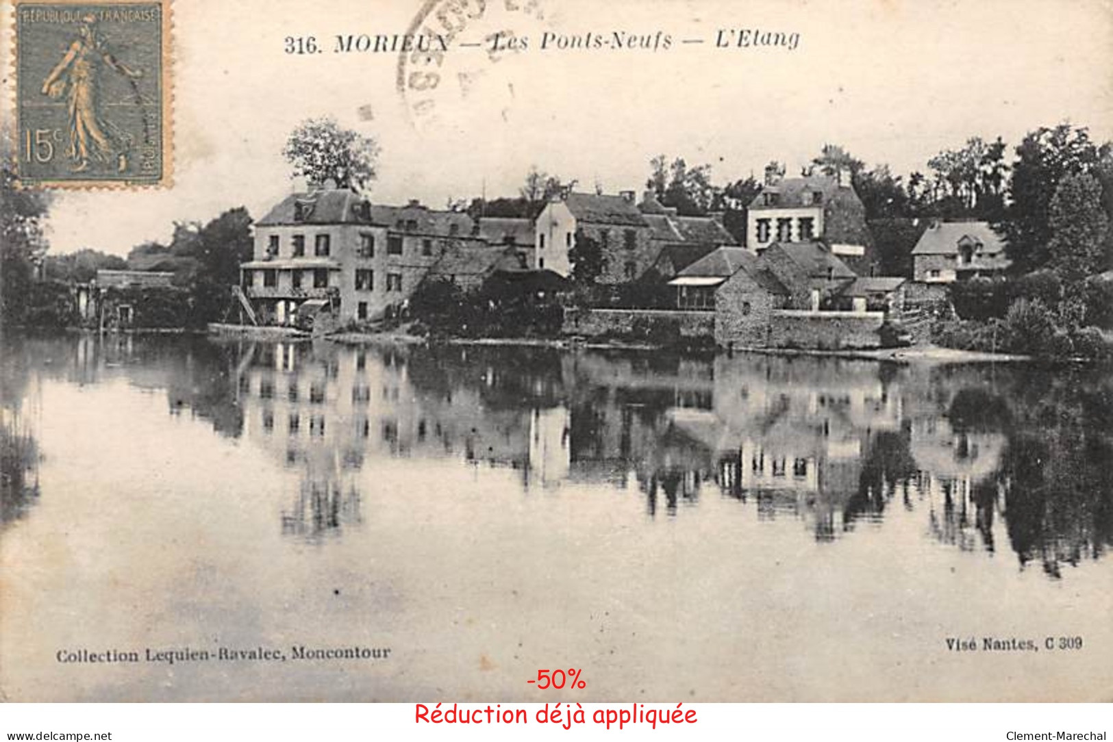 MORIEUX - Les Ponts Neufs - L'Etang - Très bon état