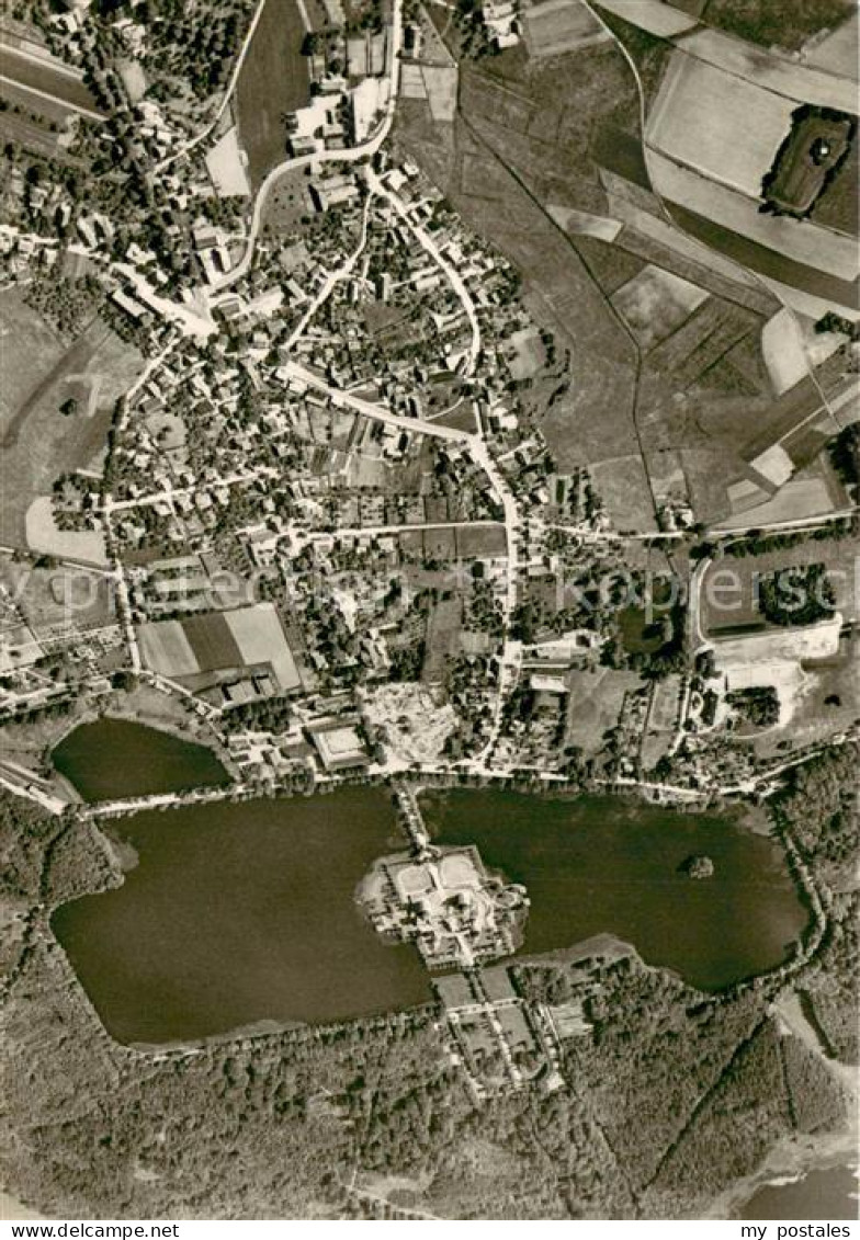 Moritzburg Sachsen Fliegeraufnahme mit der Moritzburg