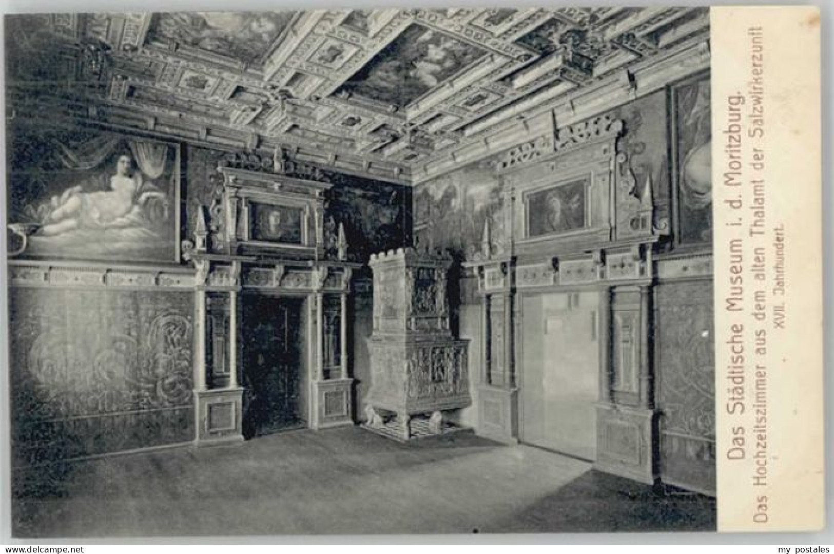 Moritzburg Sachsen Moritzburg Dresden Staedtisches Museum Hochzeitszimmer