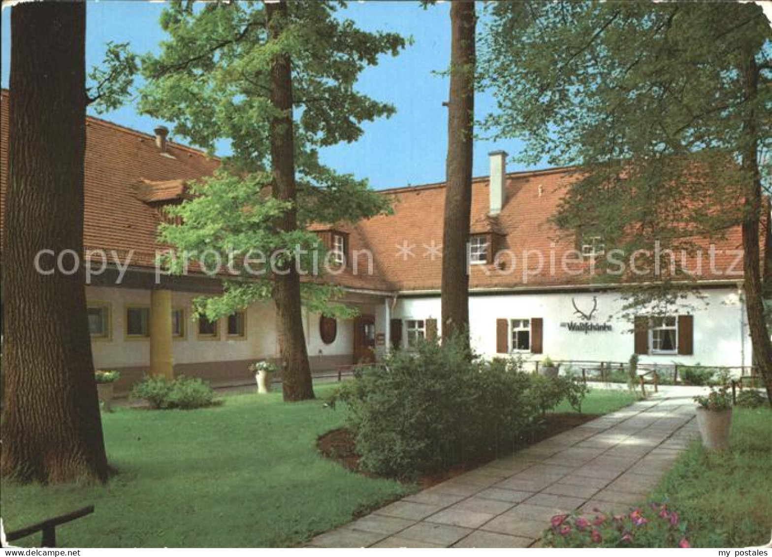 Moritzburg Sachsen Waldschaenke Moritzburg mit Hotel