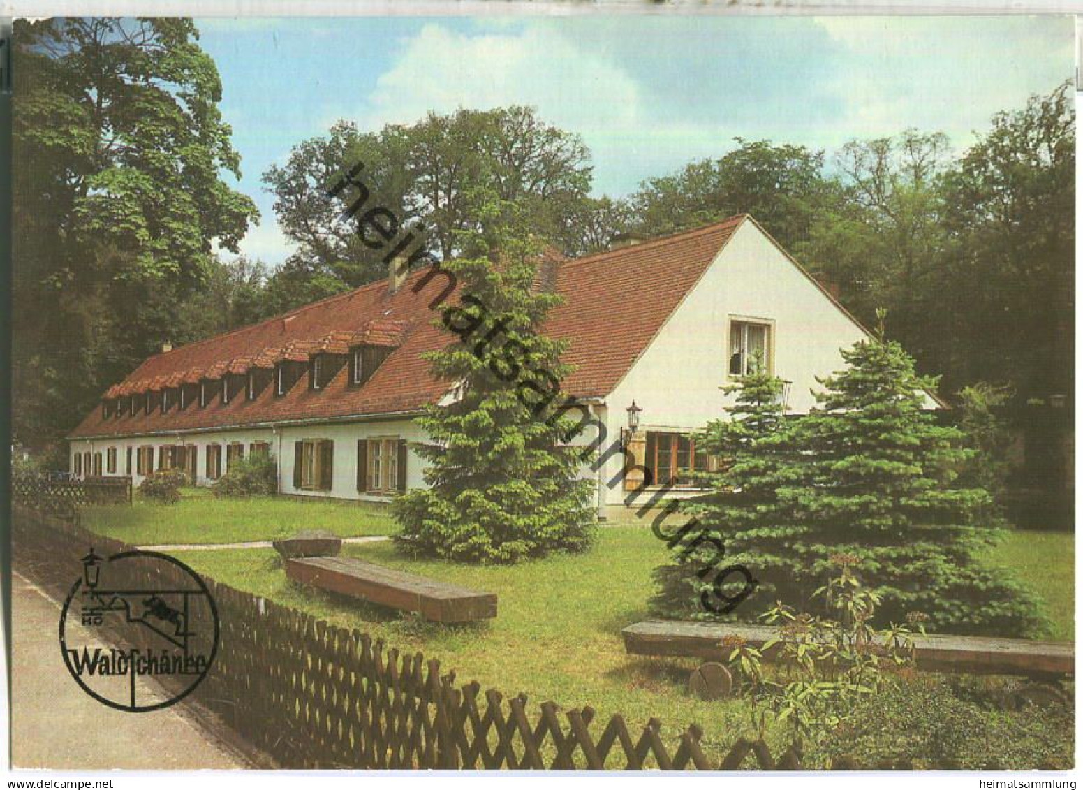 Moritzburg - Waldschänke Moritzburg - Verlag Bild und Heimat Reichenbach