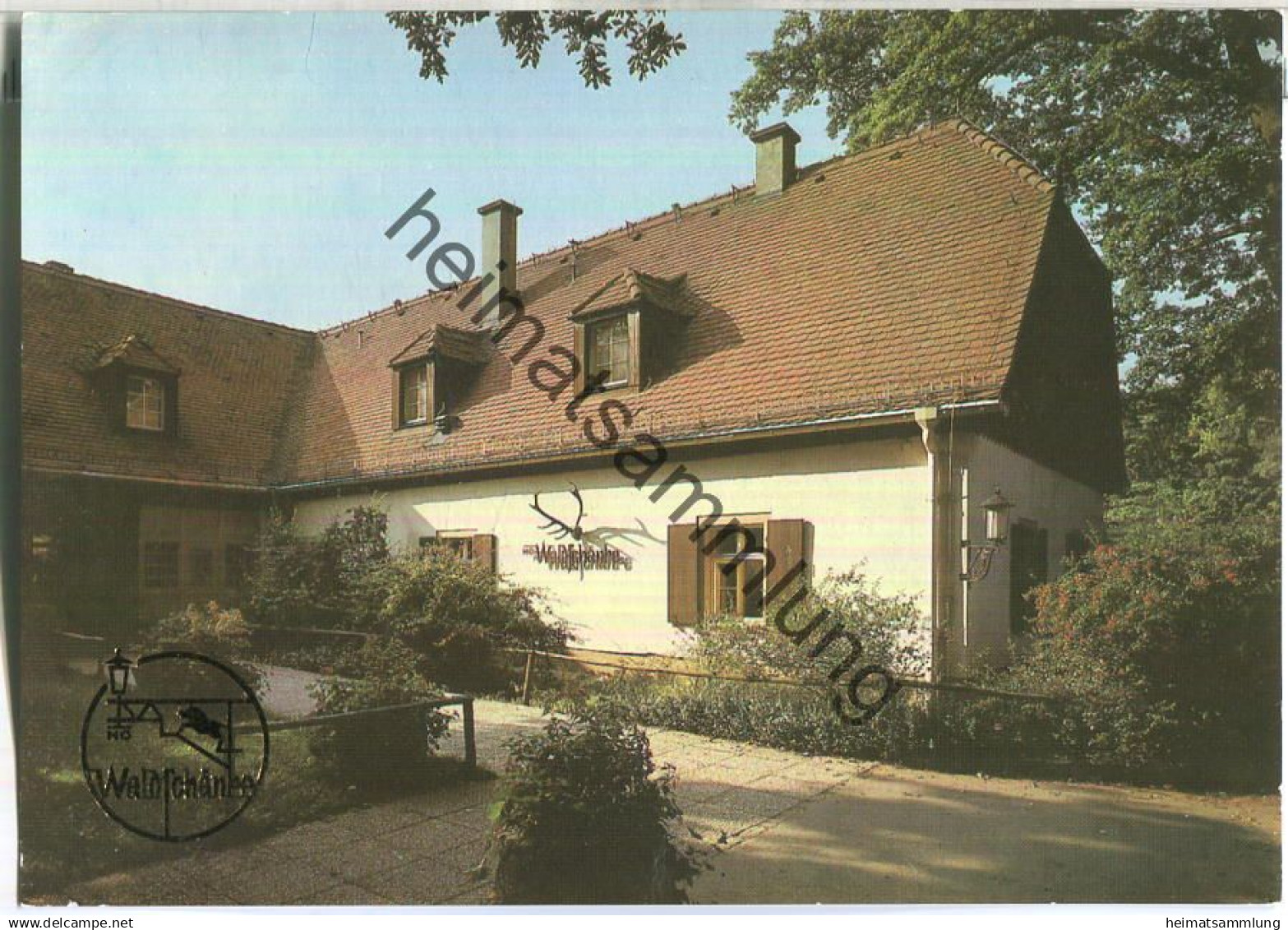 Moritzburg - Waldschänke Moritzburg - Verlag Bild und Heimat Reichenbach