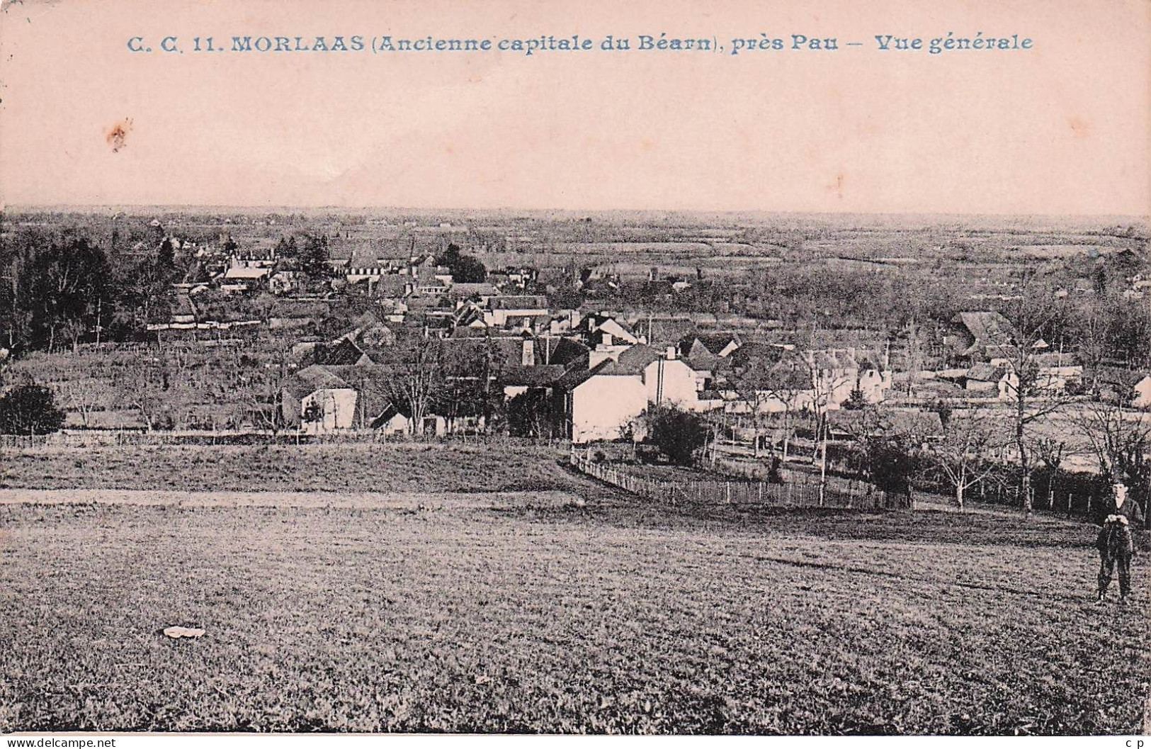 Morlaas - Vue Generale  - CPA°J