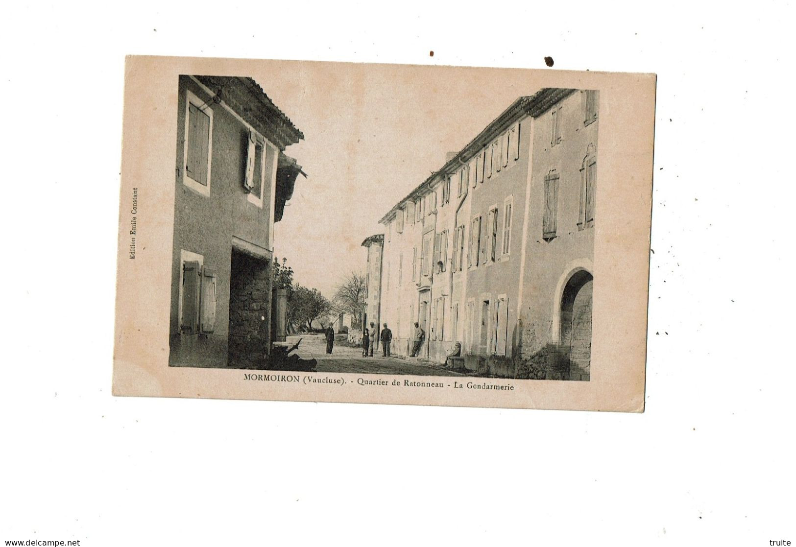 MORMOIRON QUARTIER DE RATONNEAU LA GENDARMERIE