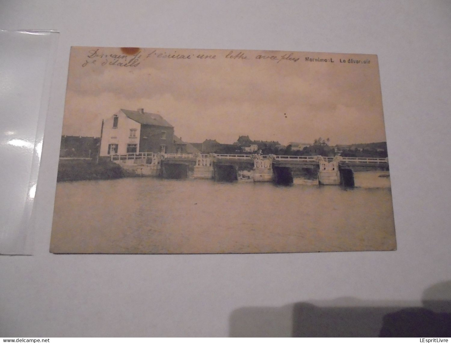 MORNIMONT Le Déversoir Commune de Jemeppe Sur Sambre Carte Postale