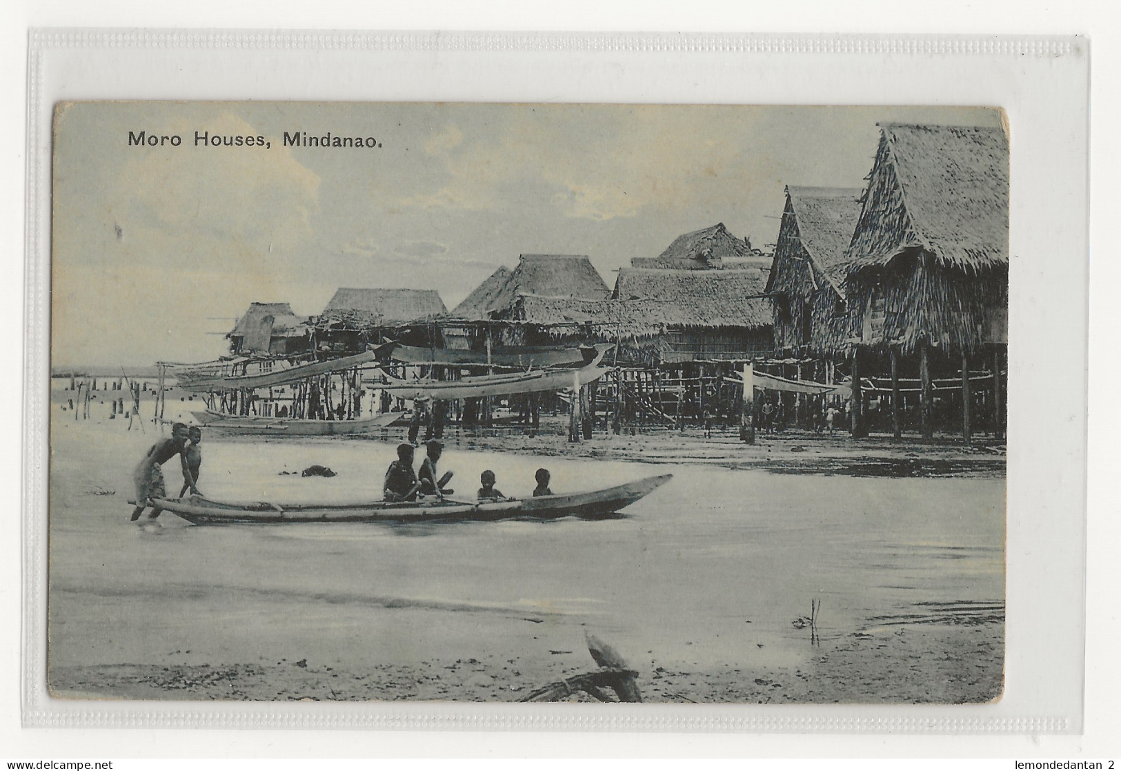 Moro Houses. Mindanao. *