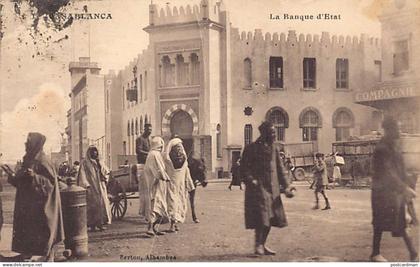 Maroc - CASABLANCA - La Banque d'Etat du Maroc