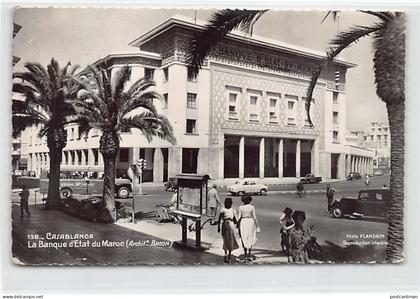 Maroc - CASABLANCA - La Banque d'Etat du Maroc - Ed. Flandrin 138