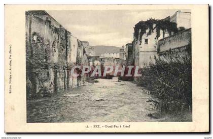 CPA Fez Oued Fez a Ersef maroc