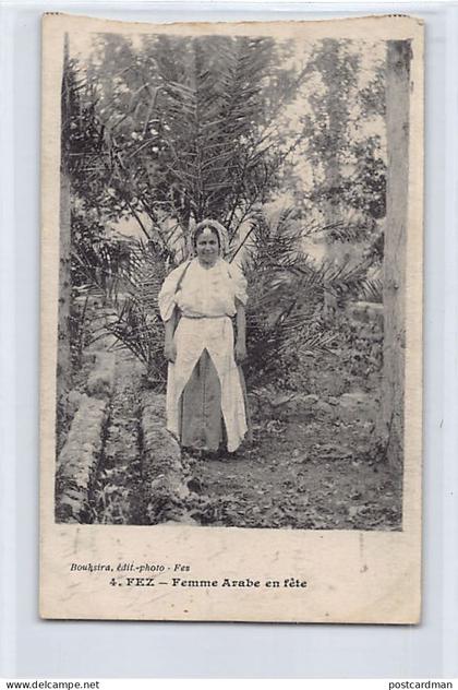 Maroc - FEZ Fès - Femme arabe en fête - Ed. Bouhsira 4