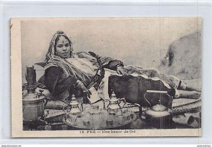 Maroc - FEZ Fès - Une heure de thé - Ed. Bouhsira 13
