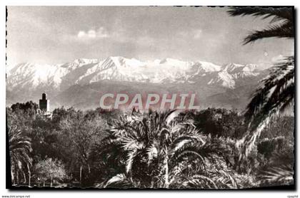 CPM Marrakech L'Atlas Vu de Marrakech