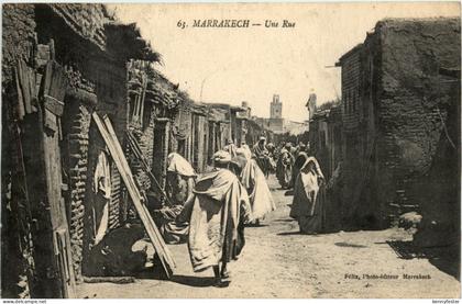 Marrakech - Une Rue