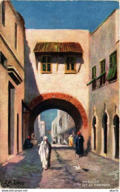 CPA MOROCCO Street in MAZAGAN (689209)