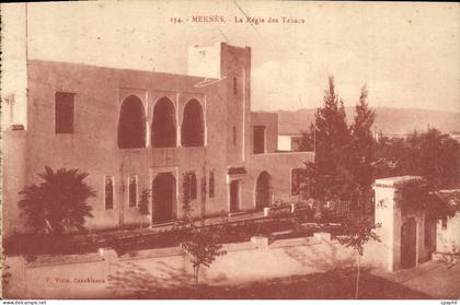 CPA Meknes La regie des tabacs