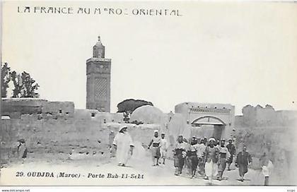 CPA Oujda Porte Bab-El-Sebt