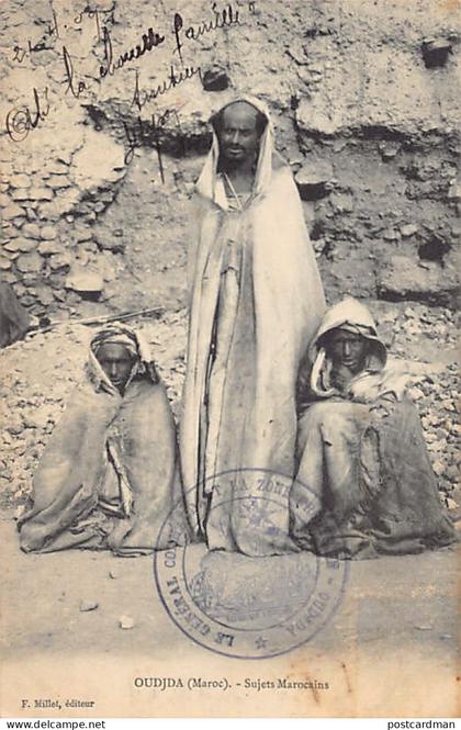 Maroc - OUJDA - Sujets marocains - Ed. F. Millet