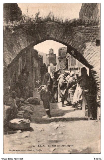 Maroc - Taza - La Rue des Boulangers