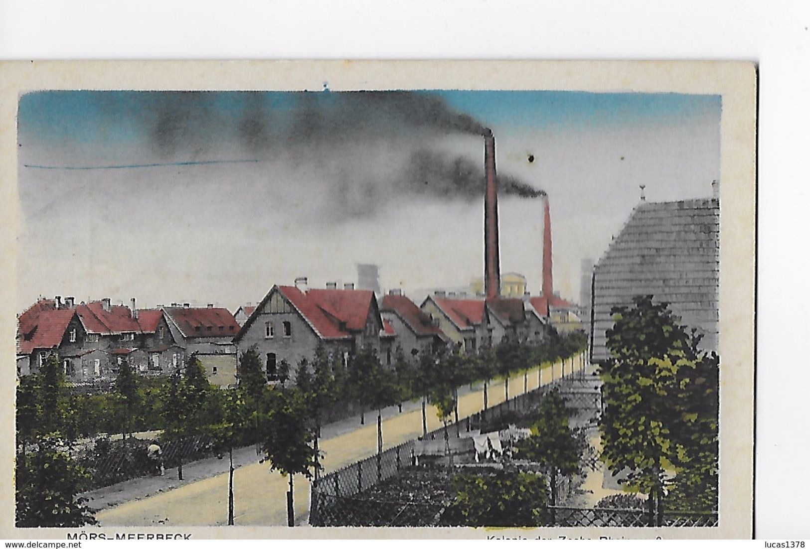 MORS MEERBECK / MOERS / KOLONIE DER ZECHERHEINPREUBEN / RARE +