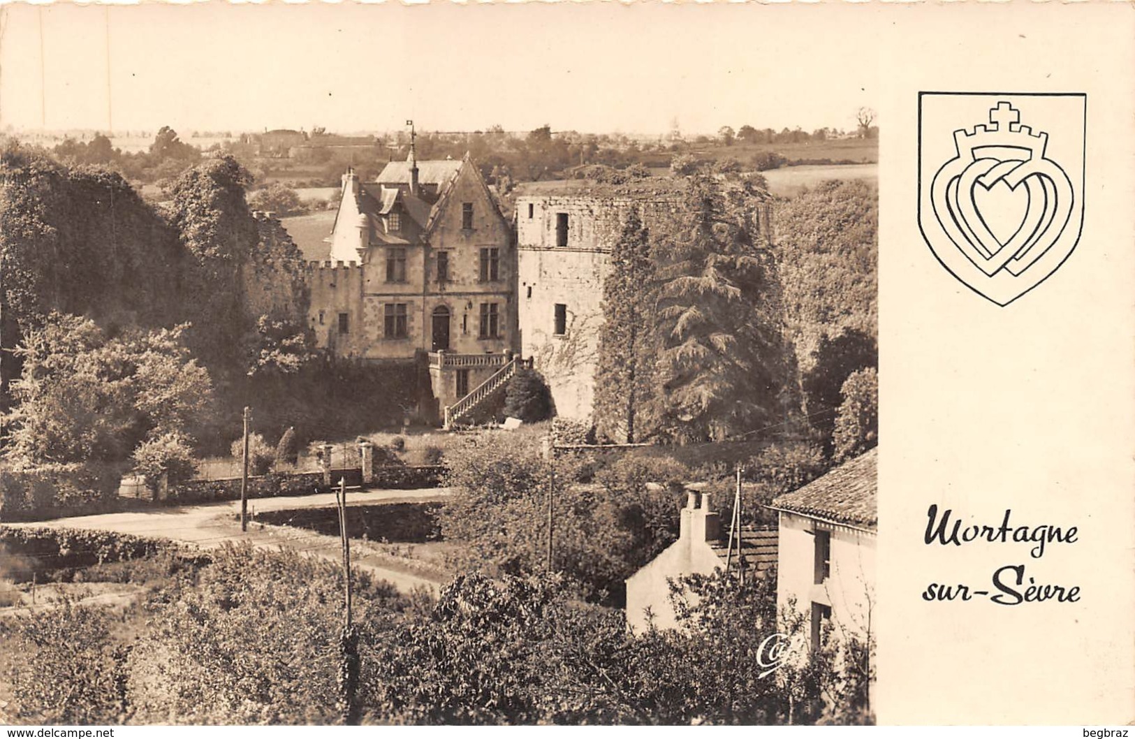 MORTAGNE SUR SEVRE     CHATEAU   BLASON