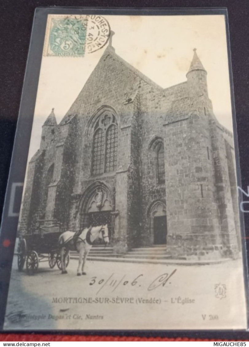 MORTAGNE sur SEVRE *N°  l'église