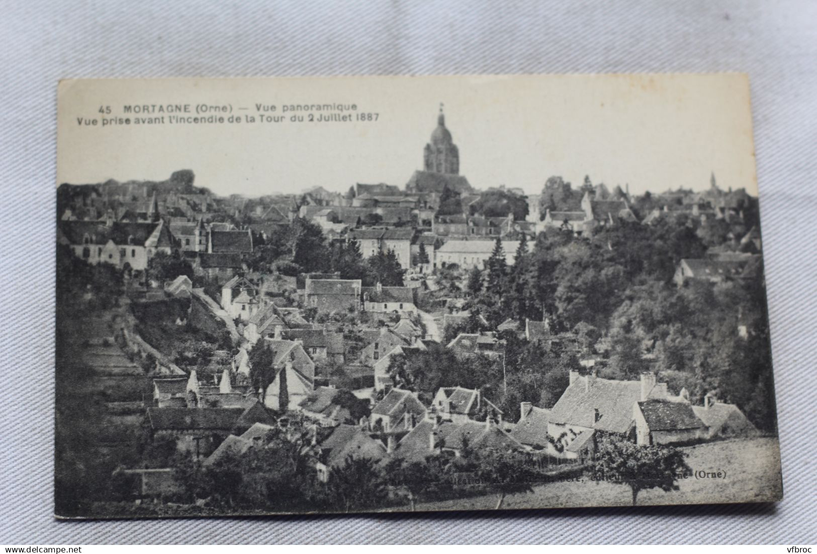 Mortagne, vue panoramique, Orne 61