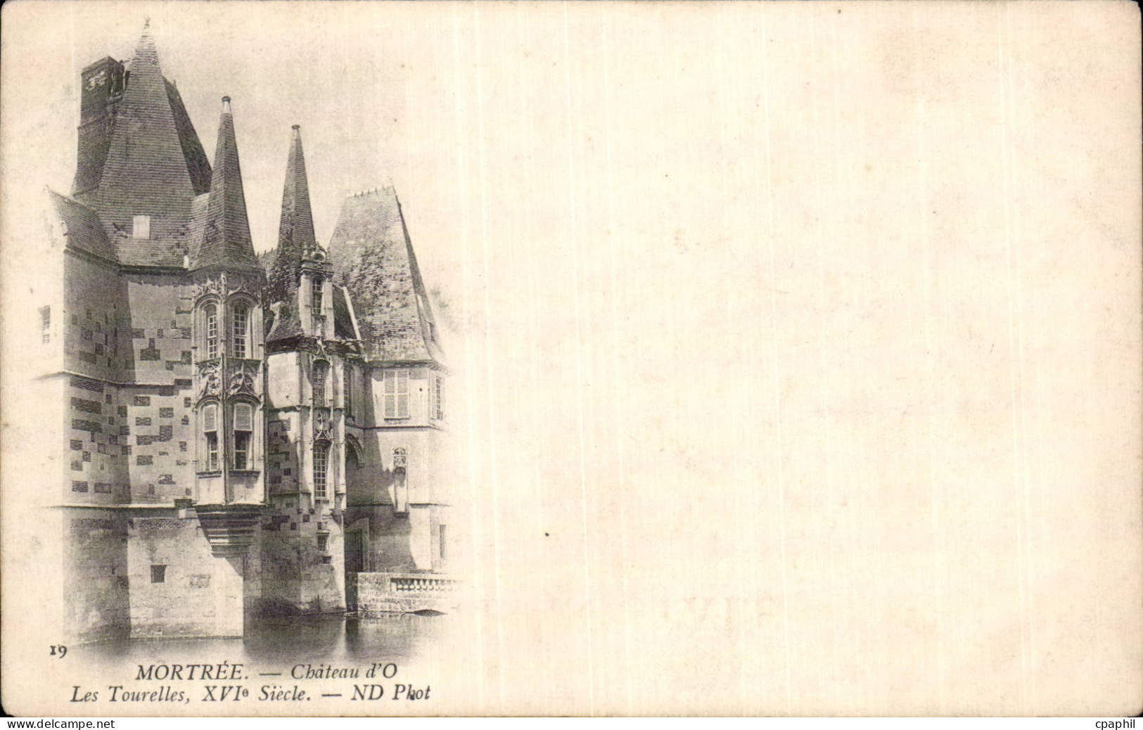 Mortree - Chateau d O - CPA