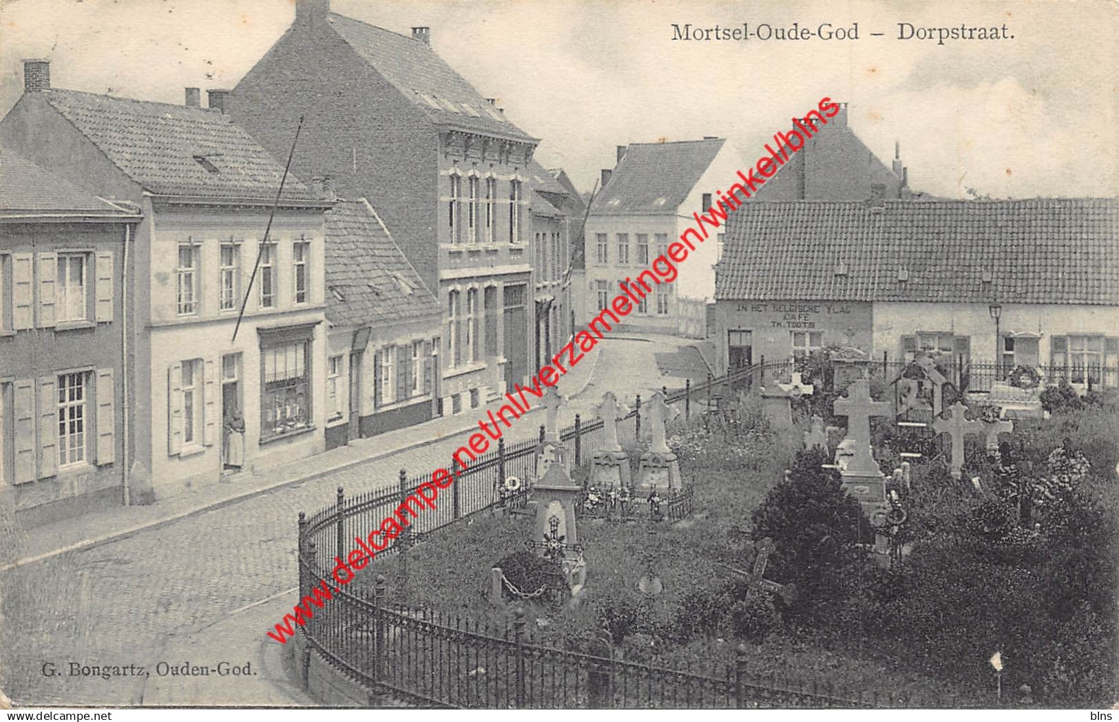 Mortsel-Oude-God - Dorpstraat - kerkhof - Mortsel