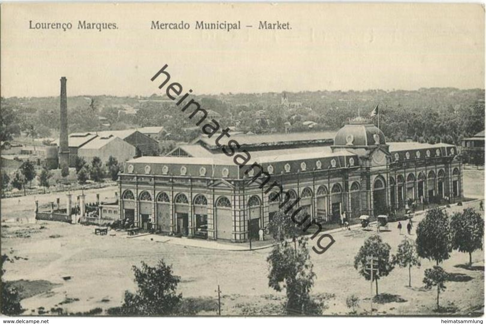 Mosambik - Mocambique - Lourenco Marques - Mercado Municipal - Market