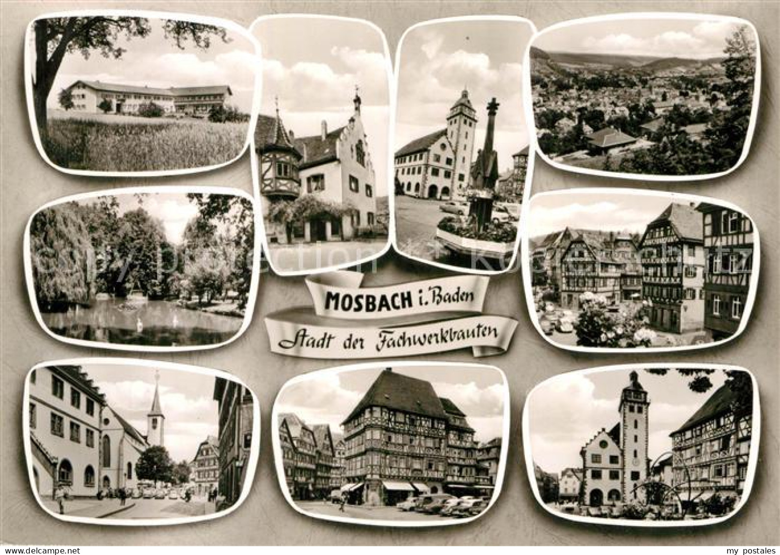 Mosbach Baden Fachwerkbauten