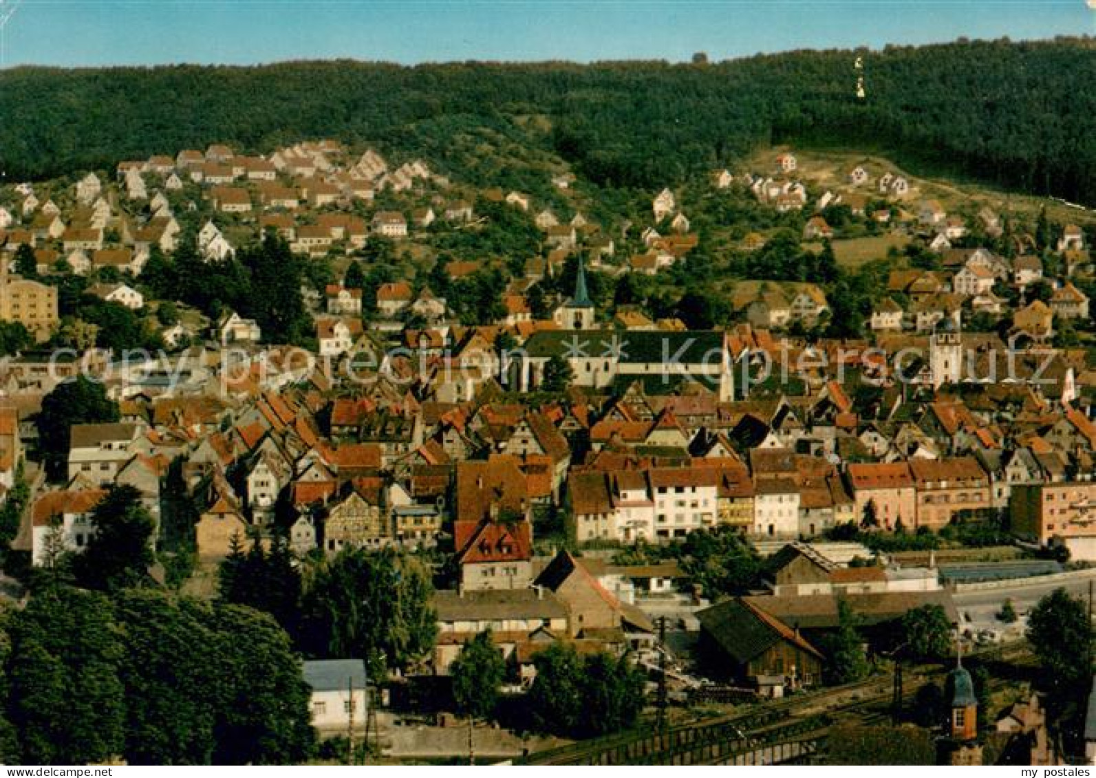 Mosbach Baden Fliegeraufnahme