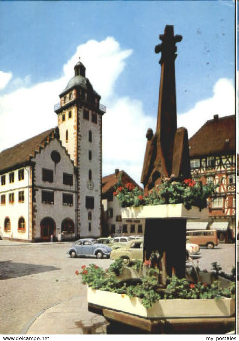 Mosbach Baden Mosbach Rathaus x 1981