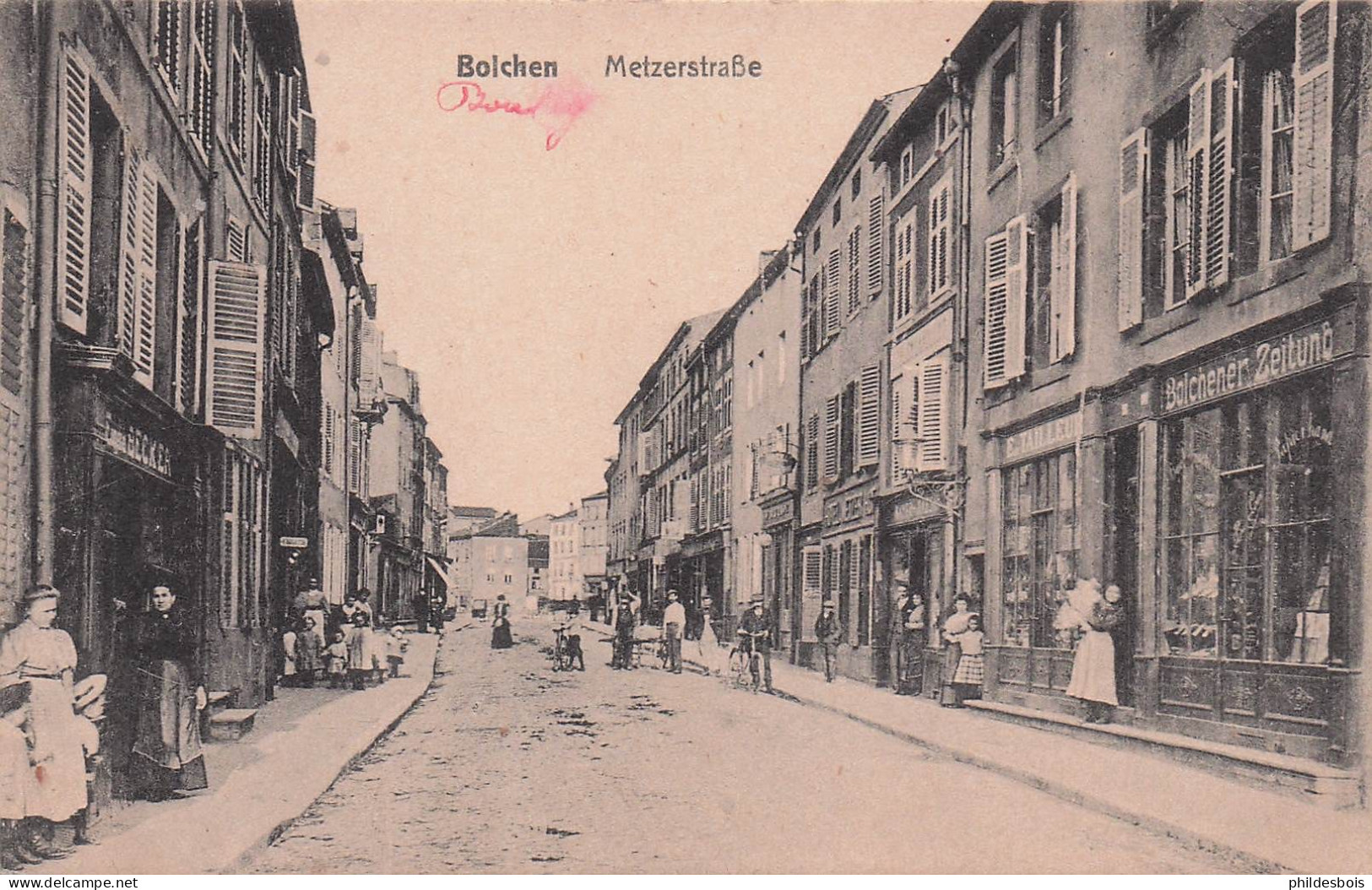 MOSELLE  BOLCHEN - BOULAY  Metzerstrabe