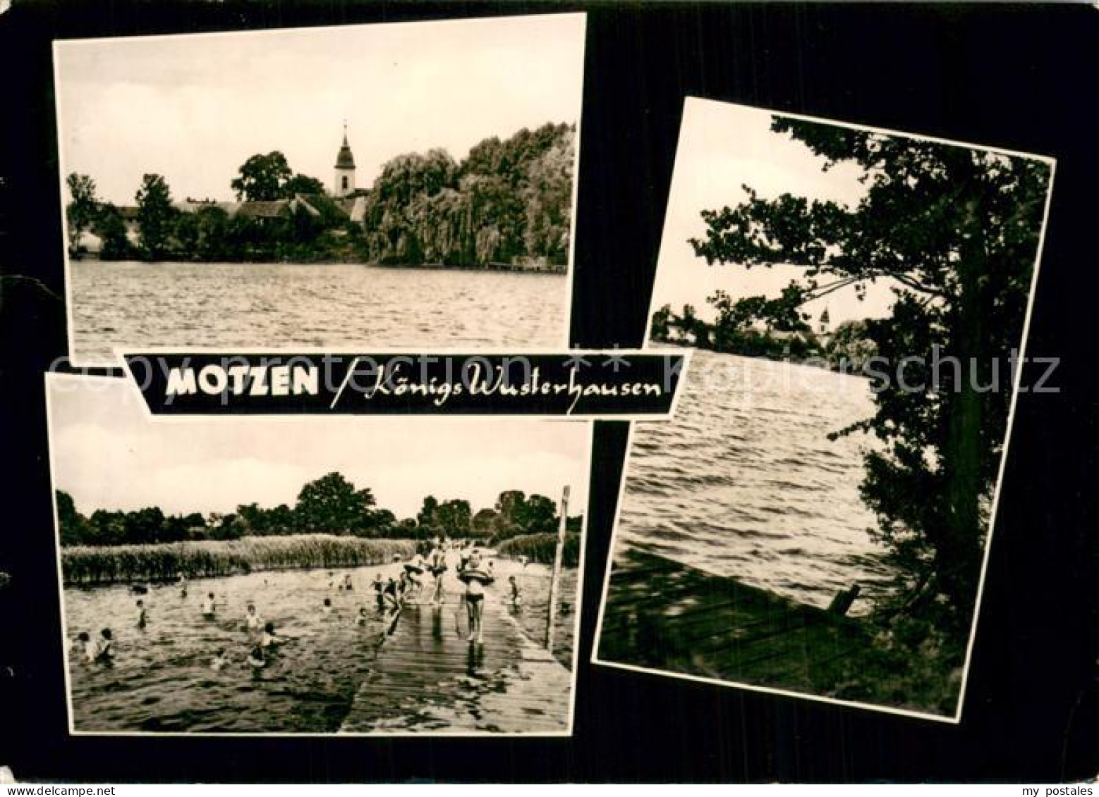 Motzen Mittenwalde Mark Teilansichten Schwimmbad