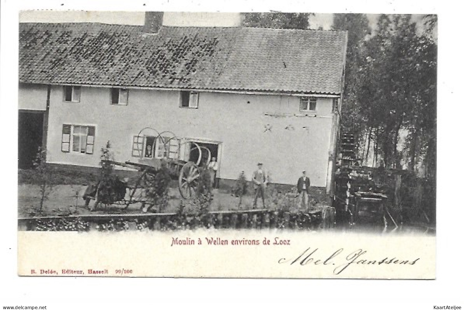 Moulin à Wellen environs de Looz.