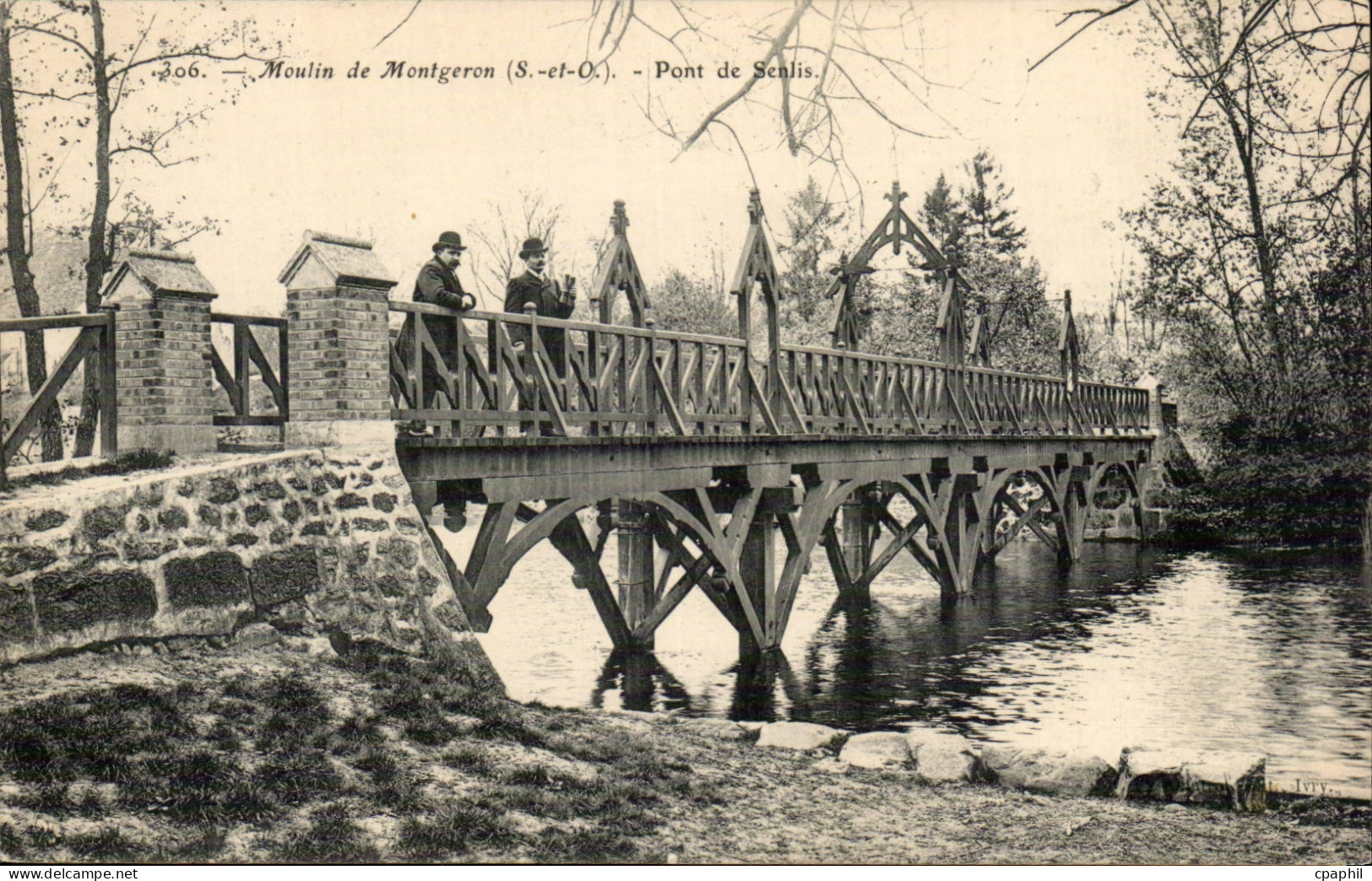 Moulin de Montgeron CPA Pont de Senlis