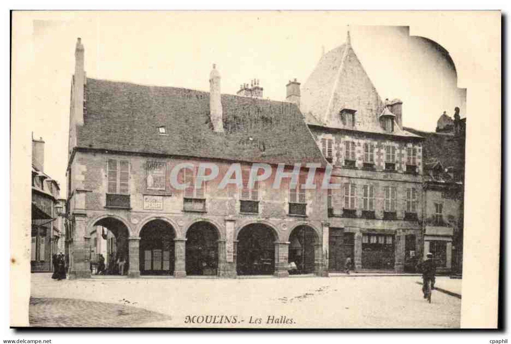Moulins CPA Les halles