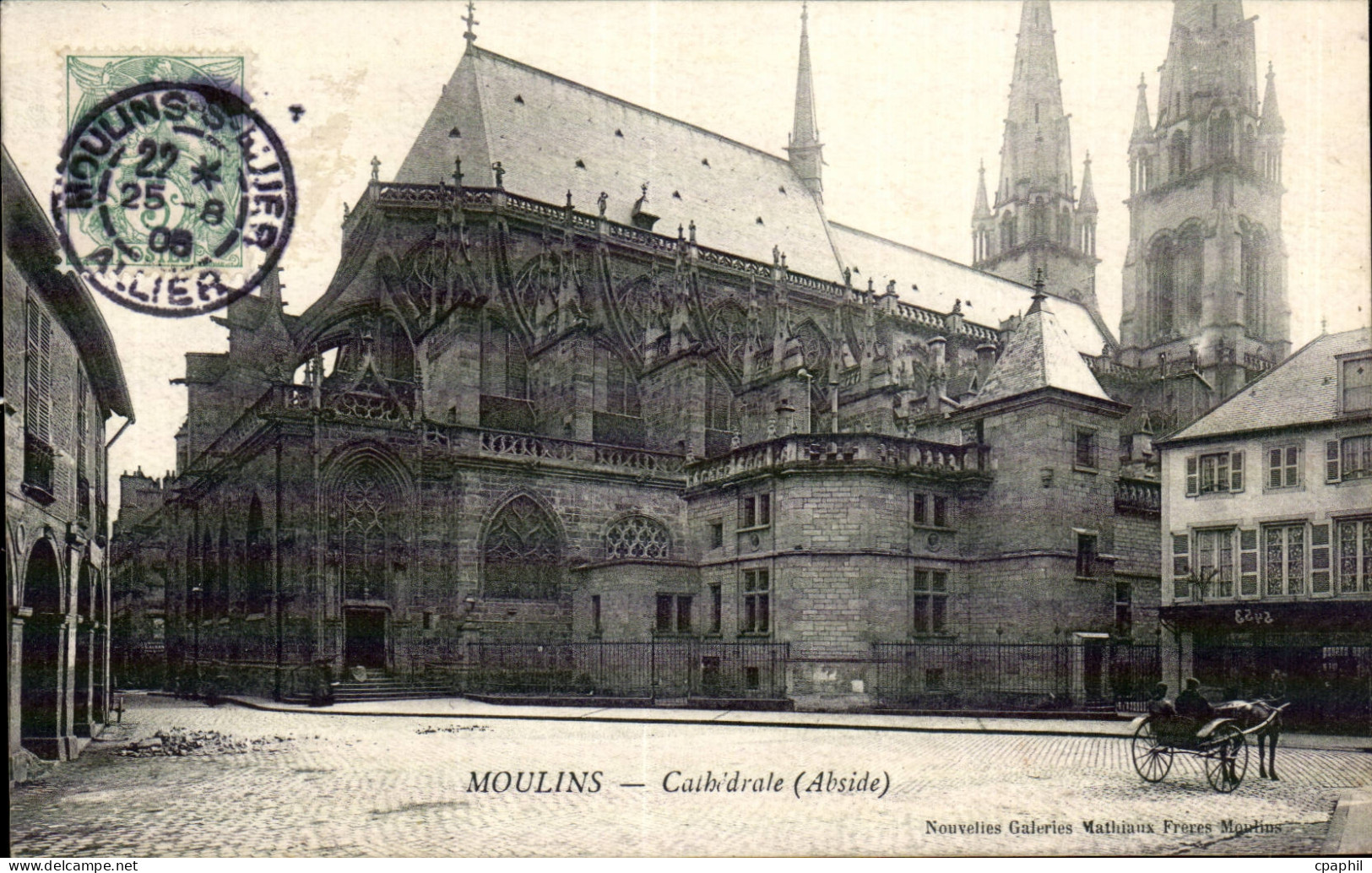 Moulins - La Cathedrale - CPA