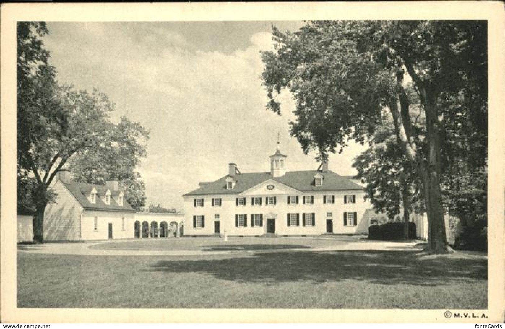 Mount Vernon Virginia The Mount Vernon Mansion