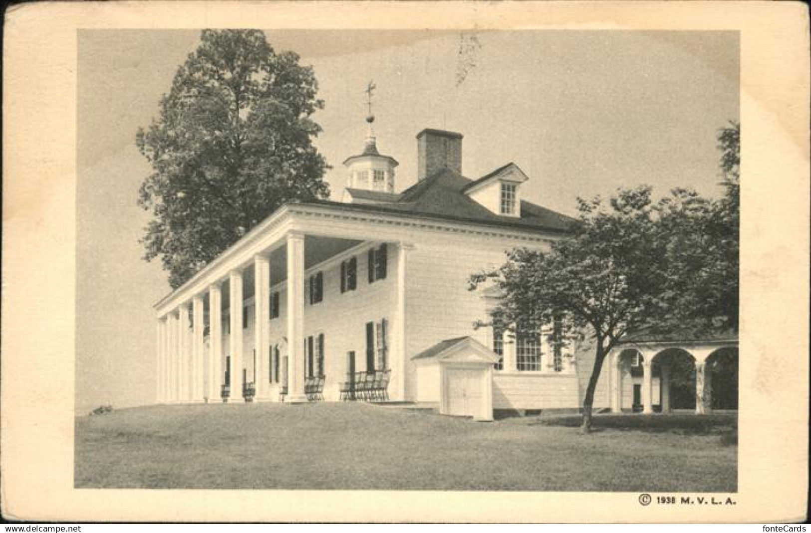 Mount Vernon Virginia The Mount Vernon Mansion