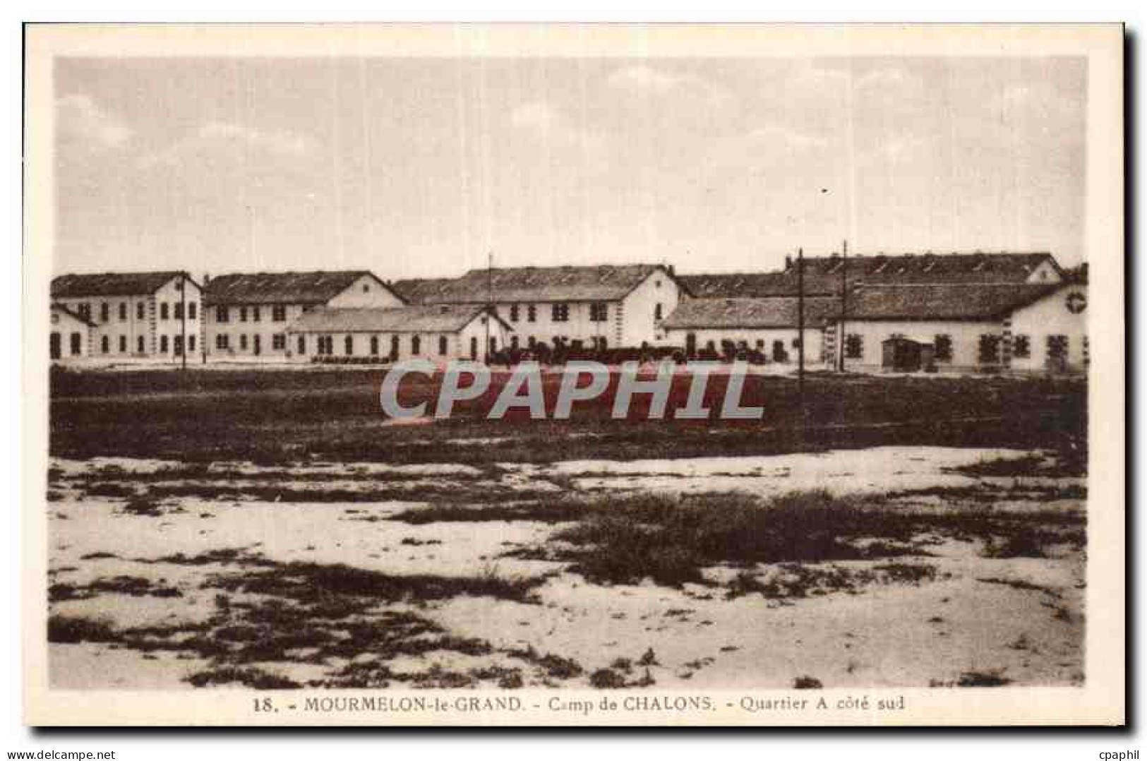 Mourmelon le Grand - Camp de Chalons Militaria - CPA