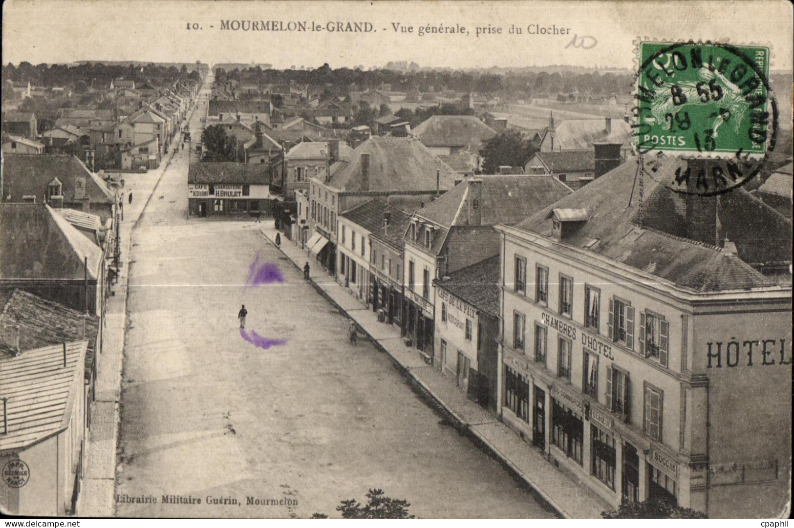 Mourmelon le Grand Vue Generale prise du Clocher