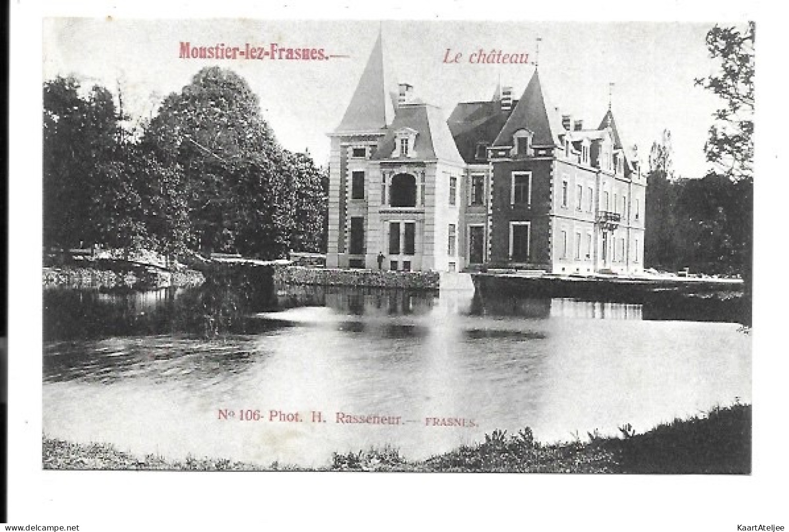 Moustier-lez-Frasnes - Le chateau.