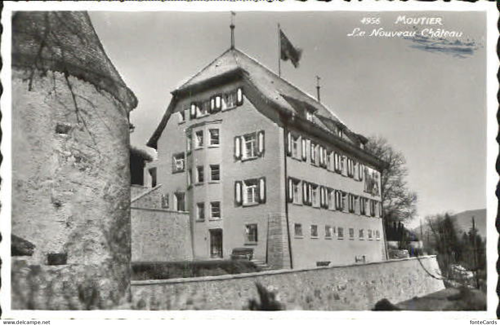 Moutier BE Moutier Chateau x 1940