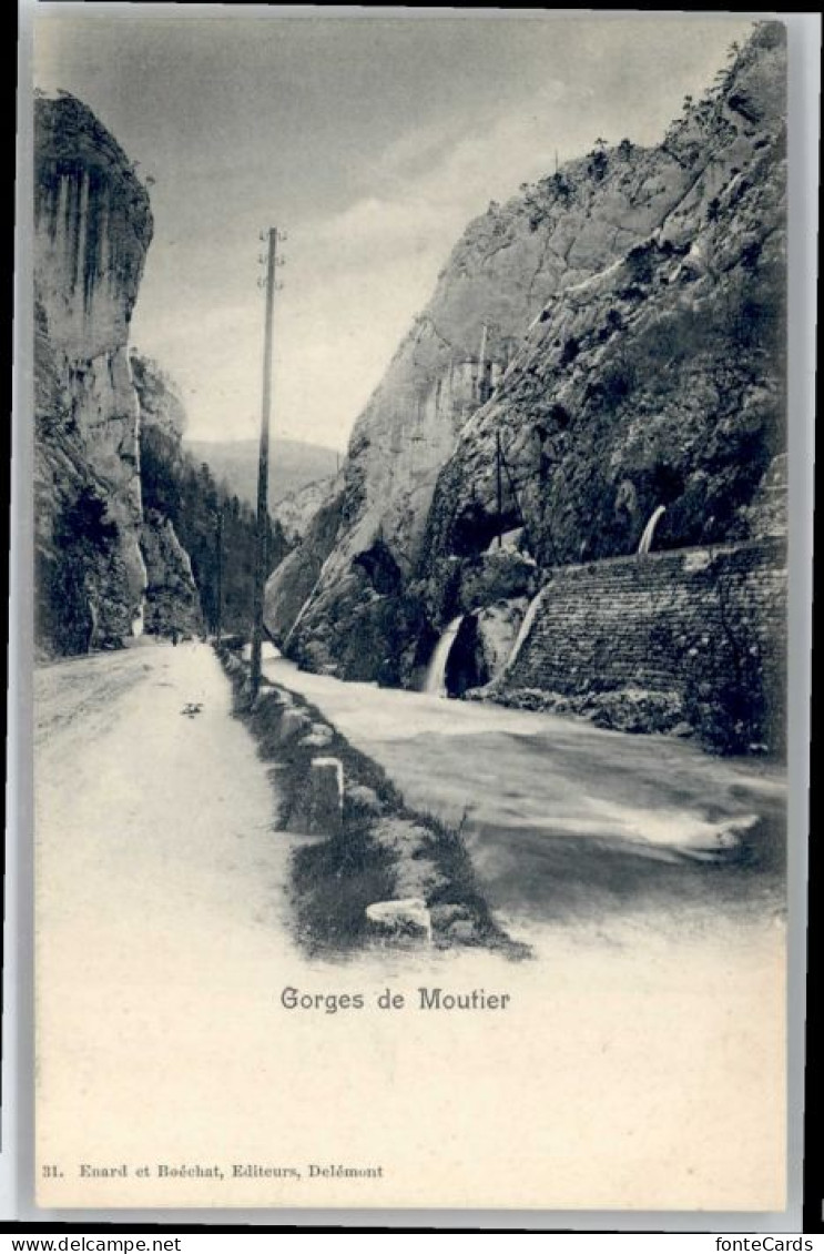 Moutier BE Moutier Gorges