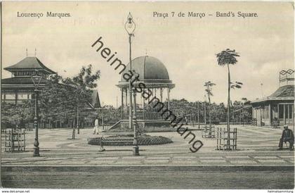 Mosambik - Mocambique - Lourenco Marques - Praca 7 de Marco - Band's Square