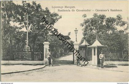 Mosambik - Mocambique - Lourenco Marques - Residencia do Governador - Governor 's Residence